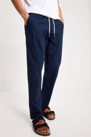 OAS Linen Pants Pellavahousut Blue