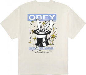 Obey Lyhythihainen t-paita Obey  enjoy the magic  EU S
