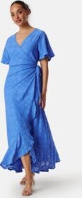 Object Collectors Item Objfeodora S/S Wrap Dress Provence XS
