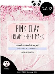 Oh K! Pink Clay & Witch Hazel Cream Sheet Mask