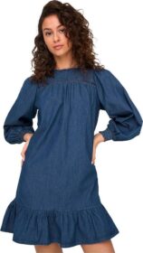 Only Alaia Long Sleeve Dress Sininen XS Nainen