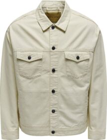 Only & Sons End Ovz Canwas 4470 Jacket Beige L Mies
