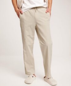 Only & Sons Onssinus Loose 0007 Cot Lin Pant No Pellavahousut Silver Lining