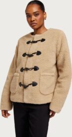 Only Beige – Onlmandyteddy Duffel Jacket Otw