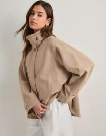 Only Beige – Onlnana Life Cape Jacket Cc Otw
