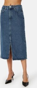 ONLY Bianca Midi Skirt Denim Medium Blue Denim S