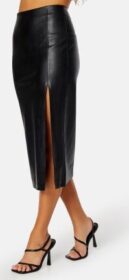 ONLY Hanna Faux Leather Skirt Black S