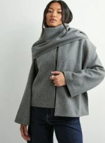Only Harmaa – Onlelba Life Scarf Jacket Cc Otw