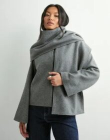 Only Harmaa – Onlelba Life Scarf Jacket Cc Otw