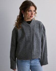 Only Harmaa – Onlgaia Boucle Bomber Otw Os