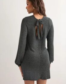 Only Hopea – Onlcarol L/S Glitter Bow Dress Jrs