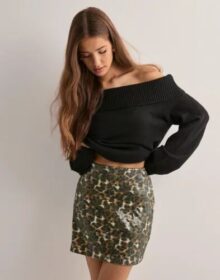 Only Kuviollinen – Onlleo Sequins Short Skirt Pnt