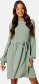 ONLY Mette LS Highneck Dress Lily Pad M