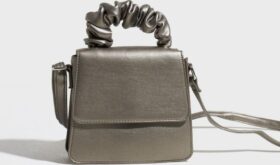 Only Olkalaukut – Gunmetal Silver Metal – Onlclaire Pu Crossbody Bag Acc – Laukut – Shoulder Bags