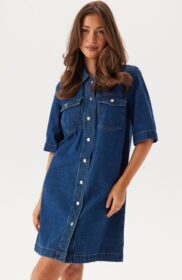 ONLY Onlbelle S/S BUTTON DRESS DNM