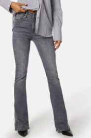 ONLY Onlblush Mid Flared Jeans Grey Denim S/32