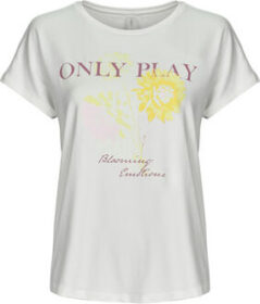 Only Play Lyhythihainen t-paita Only Play  ONPAUB-BLUR ON SS BAT LOOSE  EU S