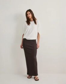 Only Ruskea – Onlella Long Slit Skirt Cs Jrs