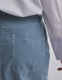 Only Sininen – Onlmerle Hw Lon Slit Stripe Skirt C