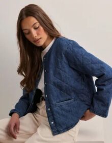 Only Sininen – Onlrosa L/S Quilt Dnm Jacket Akm