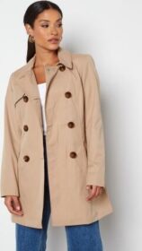 ONLY Valerie Trenchcoat Ginger Root XS