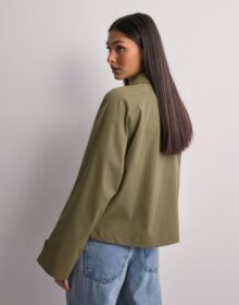 Only Vihreä – Onlapril Short Trenchcoat Otw Noos