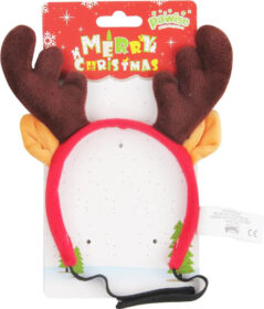 PAWISE Pawise Päähine Poronsarvilla Koiralle 28cm