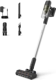 Philips 3000 series XC3033/01 Stick imuri pussiton musta vihreä kuiva sykloninen sykloninen/suodatusjärjestelmä