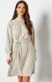 Pieces Dalilah LS Belt Dress