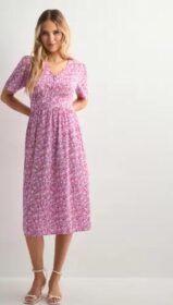 Pieces Kukallinen – Pctala Ss Midi Dress Noos Bc