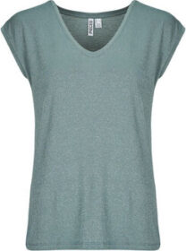 Pieces Lyhythihainen t-paita Pieces  PCBILLO TEE LUREX STRIPES  EU S