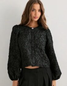 Pieces Musta – Pcgretchen Ls Top Wvn D2D