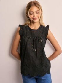 Pieces Musta – Pcvilde Sl Top Noos