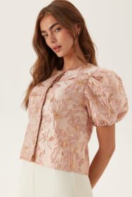 Pieces Pcbetty Ss Blouse Wvn