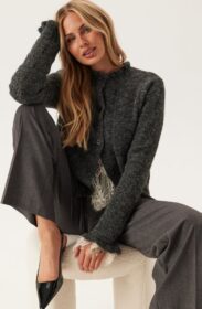 Pieces Pcjasmijn Ls O-neck Knit Cardigan
