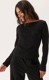 Pieces Pcjina Ls Boatneck Top Jrs