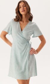 Pieces Pctala New Ss Wrap Dress