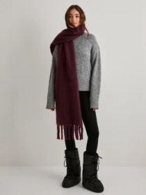 Pieces Punainen – Pcnikita Long Scarf Noos Bc