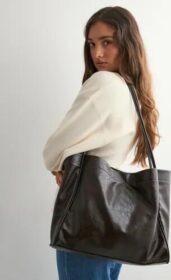 Pieces Ruskea – Pcannie Patent Daily Bag D2D Fsy