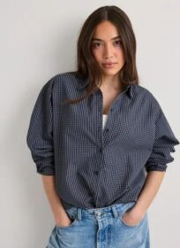 Pieces Sininen – Pcsilla Ls Check Shirt Wvn D2D