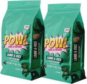 POW! Dog Adult Lamb & Rice 2×12 kg