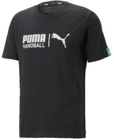Puma Lyhythihainen t-paita Puma  T-shirt  Homme Noir Handball  EU M