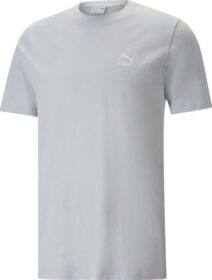 Puma Select Classics Small Logo Short Sleeve T-shirt Valkoinen,Harmaa XL Mies