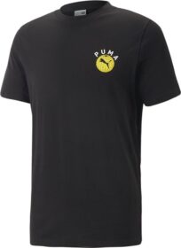 Puma Select Graphics Globe Short Sleeve T-shirt Musta XS Mies