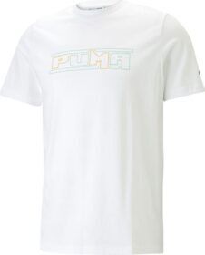 Puma Select Swxp Graphic Short Sleeve T-shirt Valkoinen M Mies