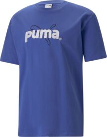 Puma Select Team Graphic Short Sleeve T-shirt Sininen S Mies