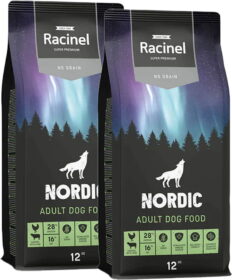 Racinel Nordic Adult Chicken & Lamb 2 x 12kg