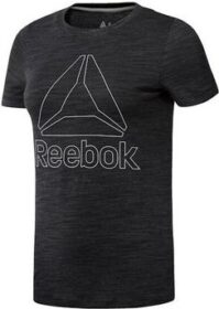 Reebok Lyhythihainen t-paita Reebok Sport  EL Marble Logo Tee  EU XXS