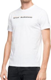 Replay M6038.000.22980p.001 T-shirt Valkoinen S Mies
