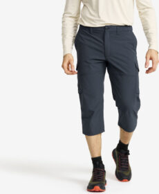 RevolutionRace Ulkoiluhousut, Vaellushousut & Retkeilyhousut – Sininen – Adventure 3/4 Cargo Stretch Pants Miehet Blueberry, Koko:S